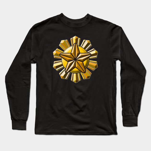 Shining Star Long Sleeve T-Shirt by Aine Creative Designs